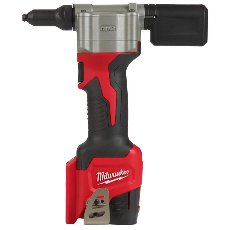 Rivettatrice Compatta 12 Volt (1 Batteria) 2,0Ah Valigetta Heavyduty - M12 Bprt-201X - Milwaukee 4933464405