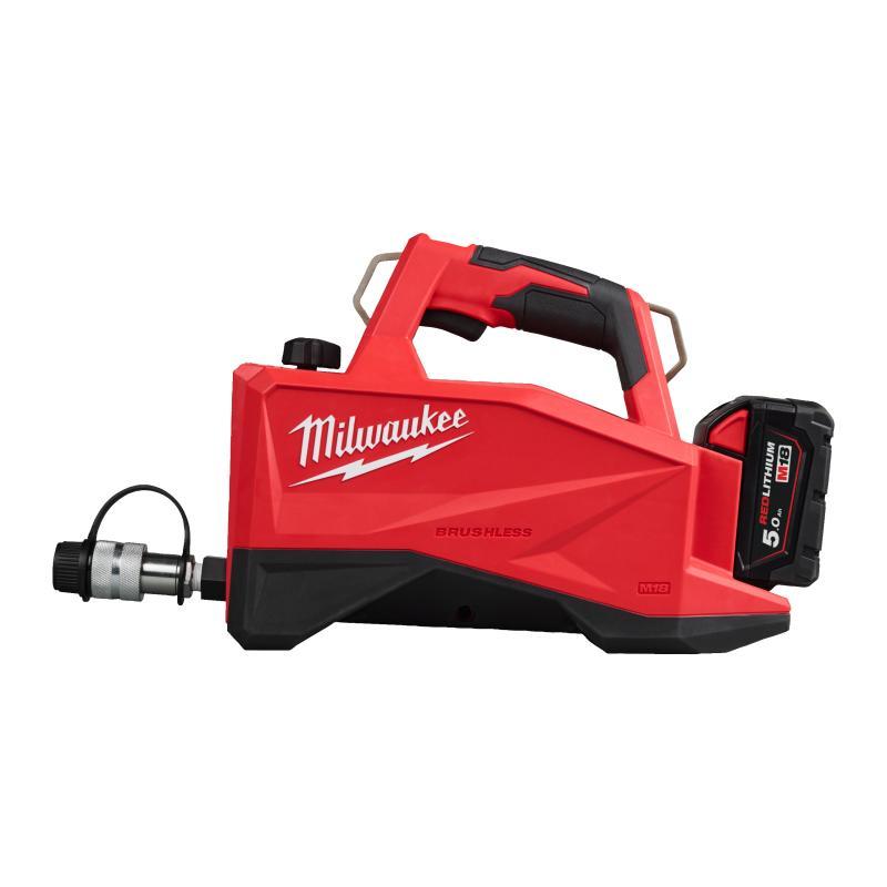 Mini Pompa Idraulica 700 Bar Per Tagliare/Crimpare Cavi 18V - 5 Ah - M18 Hmp700-501 - Milwaukee 4933493921