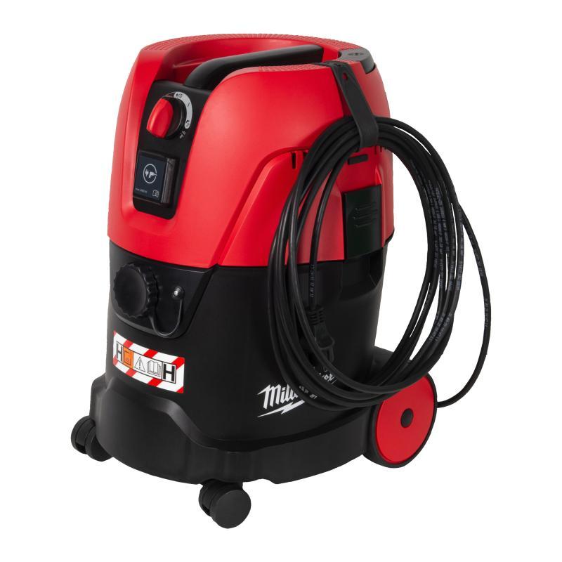 Aspiratore Classe H 25L - Pulizia Filtro Manuale - As 2-250 Eh - Milwaukee 4933493595