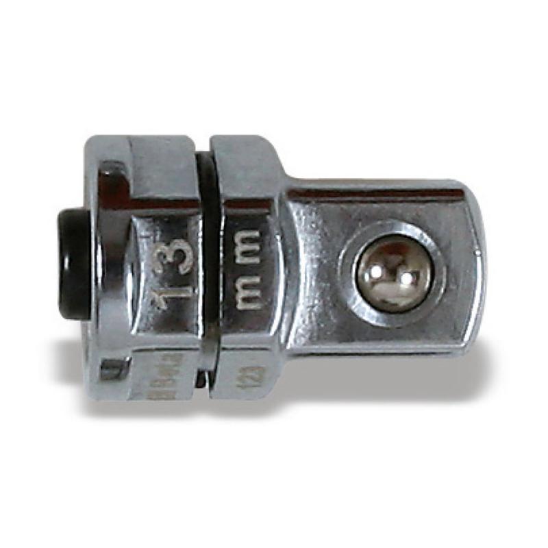Adattatore A Sgancio Rapido Da 3/8" Per Chiavi A Cricchetto Da 13 Mm Cromato 123Q3/8 Beta 001230313