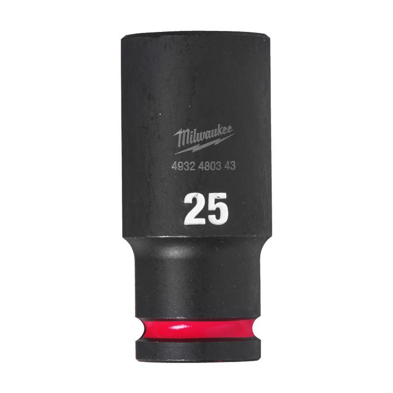 Shockwave Impact Duty Impact Sockets - Milwaukee — BUSSOLA A MACCHINA DA 1/2 25 mm - LUNGA