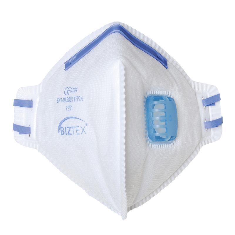 Mascherina FFP2 Antipolvere Piegata Con Valvola