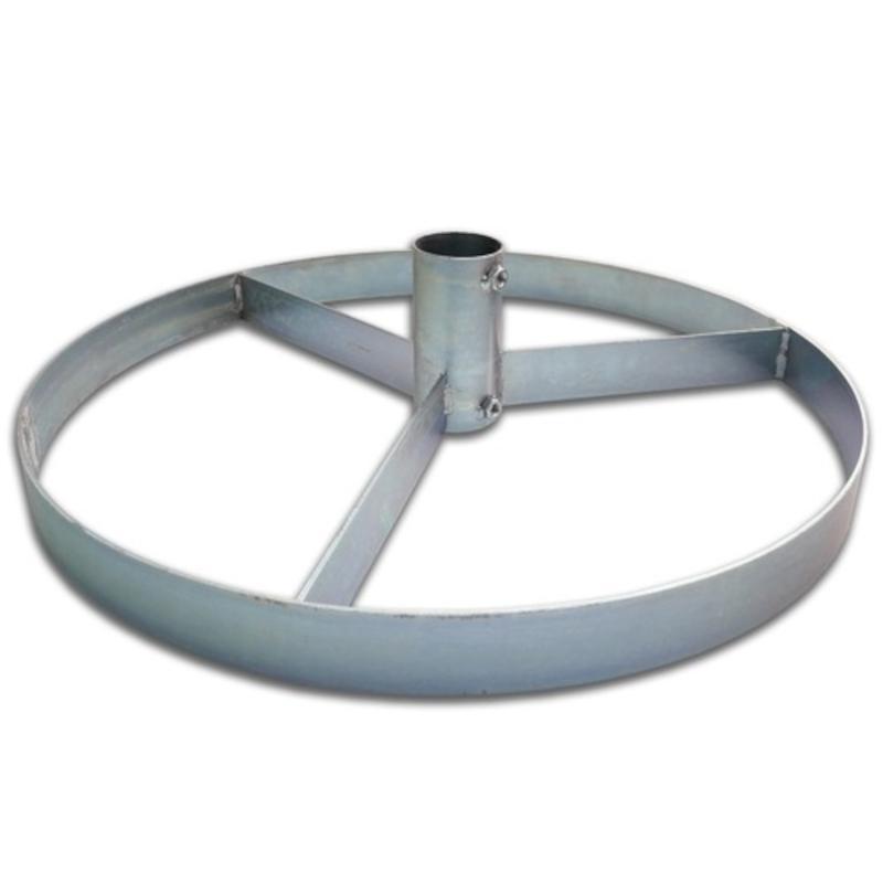 Base in Acciaio Per Piantana Mobile Fig. 620