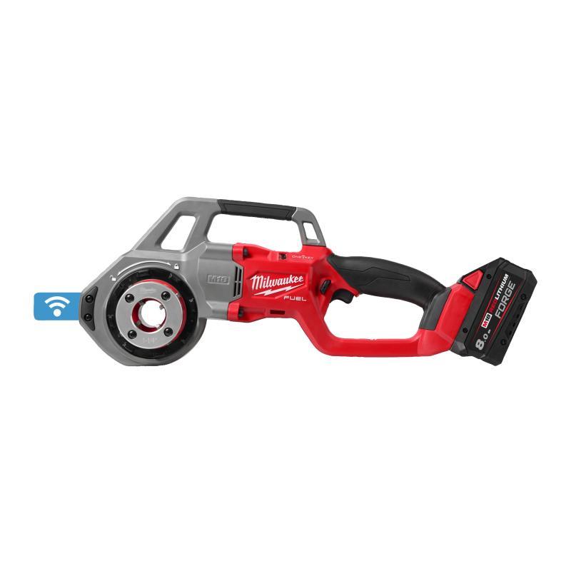 Filettatrice 1 1/4" 18V 8.0Ah Forge Tecnologia Fuel One Key - M18 Fpt114-802C - Milwaukee 4933499198