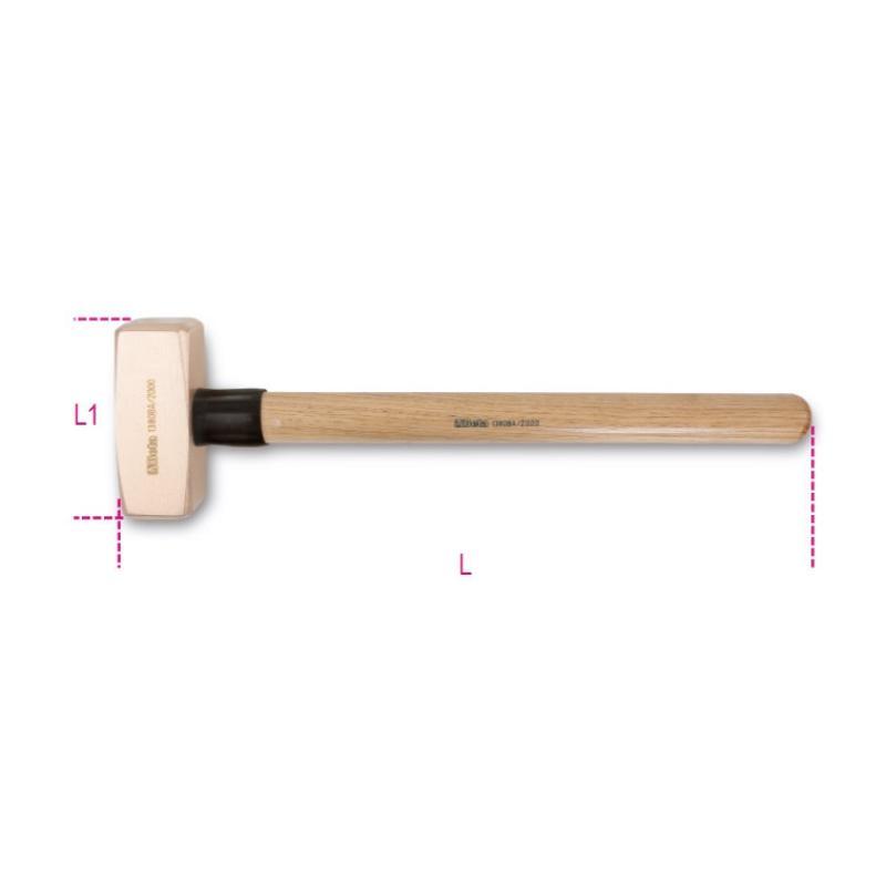 Mazzette Antiscintilla Manico In Legno 1380BA Beta