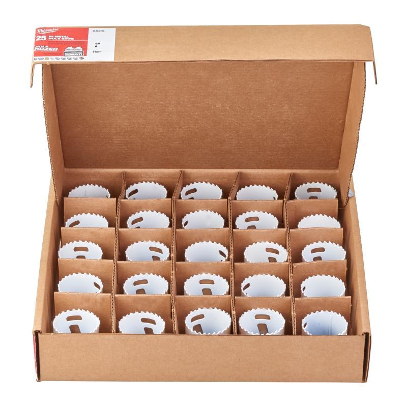 Seghe A Tazza Hole Dozer Confezioni Multiple - Milwaukee — SEGA A TAZZA 51 MM - Conf. 25pz