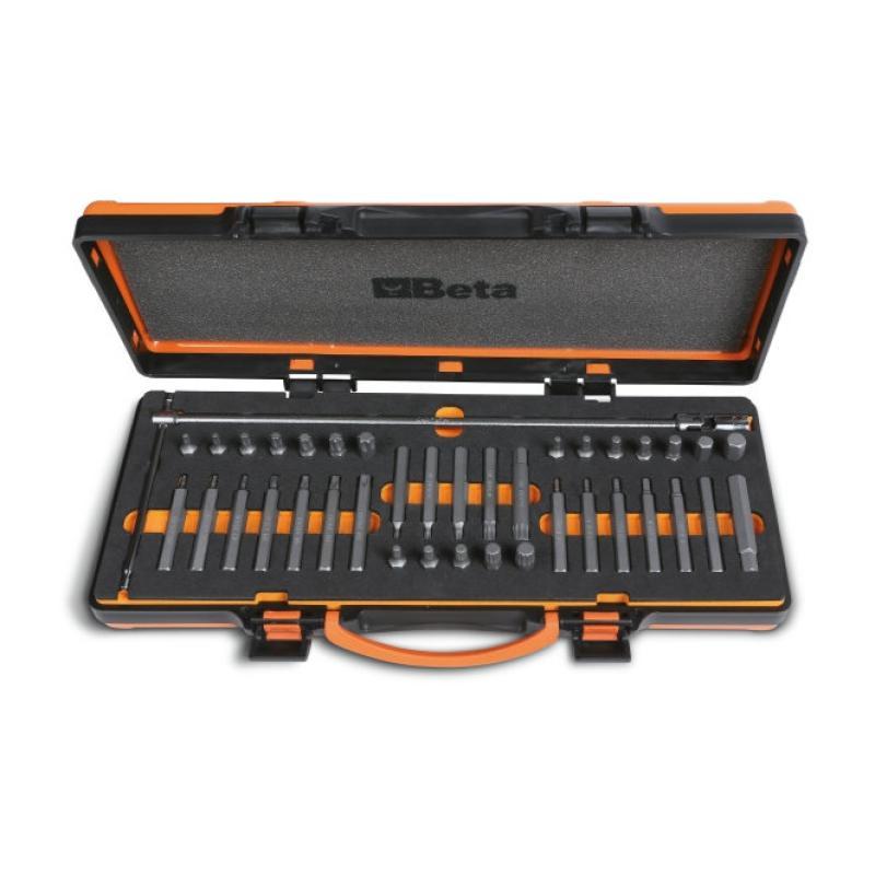 38 Inserti Con Attacco Esagonale 10 Mm E 1 Portainserti A T Snodato (Art. 867Pe, 867Pe/L, 867Xzn, 867Xzn/L, 867Tx, 867Tx/L, 852) 867/C38 Beta 008670938