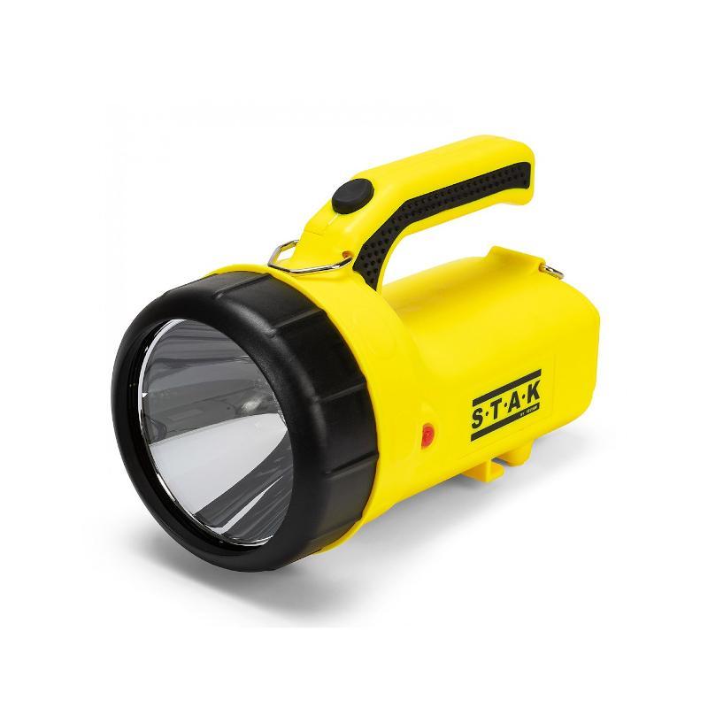 Faro Ricaricabile Portatile Atex 5W 300lm. Base Di Carica A Muro Inclusa