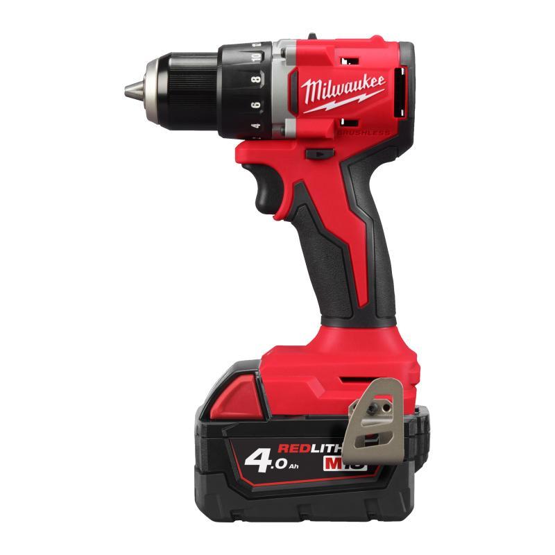 Trapano Compatto 18 Volt 4,0Ah Compact Brushless - M18 Blddrc-402C - Milwaukee 4933492834