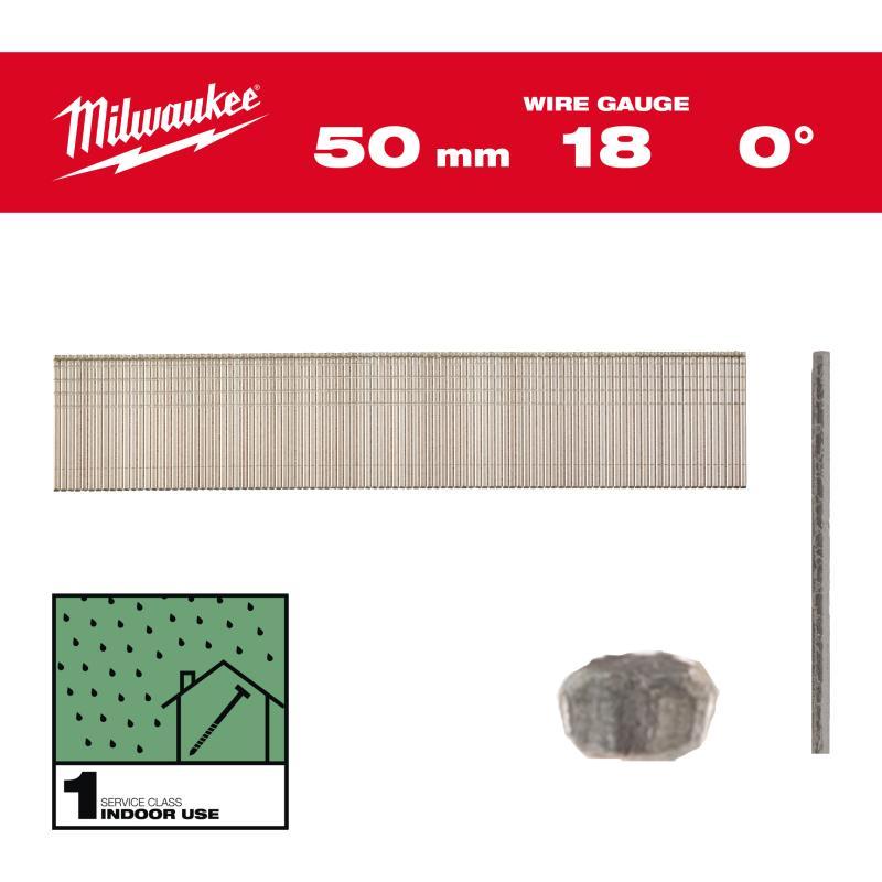 Groppini Testa 1 - Milwaukee — GROPPINO 18G/50mm/RC/G/SC1 5000 pz
