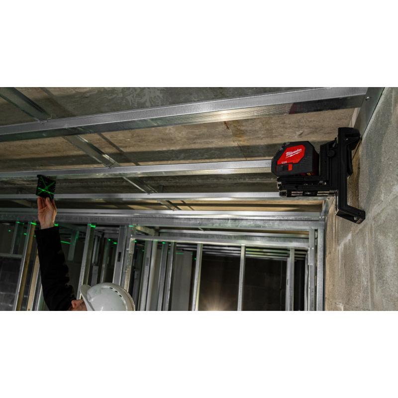 Laser Lineare Verde Alcalino A Due Linee - Cll-C - Milwaukee 4933478753
