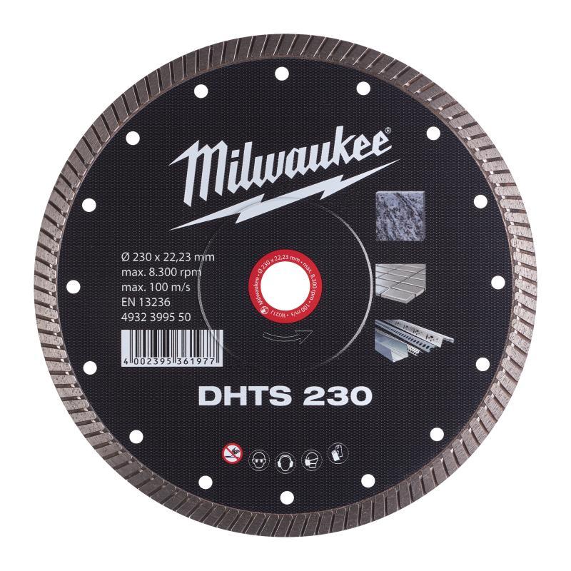 Disco Diamantato Dhts Gres Porcellanato E Marmo - Milwaukee — DISCO DIAM. DHTS 230MM