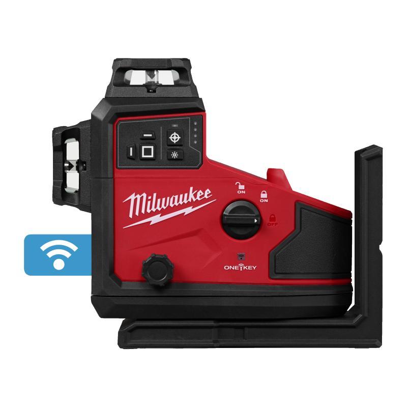 Laser Lineare Verde A Tre Linee 360° Con Auto Allineamento - Senza Batteria - M12 A3Plo-0C - Milwaukee 4933499001