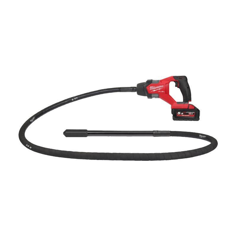 Vibratore Per Calcestruzzo Ad Ago 18V 5.5Ah 2.4 M (1 Batteria) - M18 Fcvn24-551 - Milwaukee 4933479600