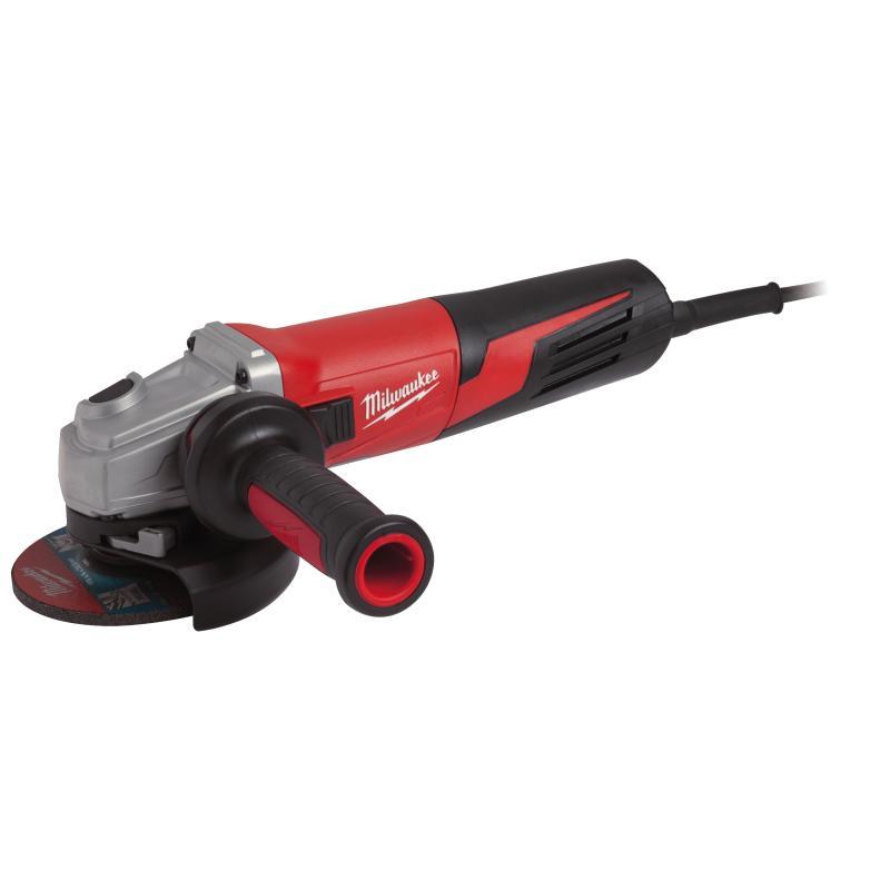 Smerigliatrice Angolare 125Mm | 1550W | Protector | Velocità Variabile | Antivibrazione - Agv 15-125 Xe - Milwaukee 4933428127