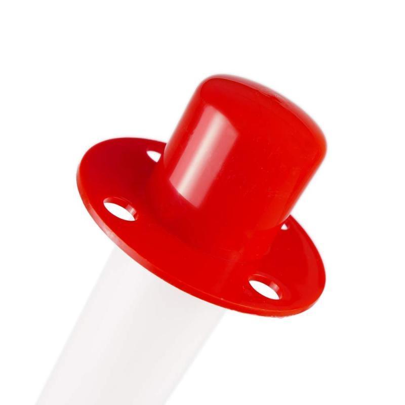F.750/b Cappuccio X Paletto Pvc B/r