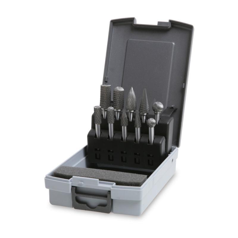 Serie Di 10 Lime Rotative In Metallo Duro Per Acciaio E Acciaio Inox 426MD/SP10 Beta 004260510