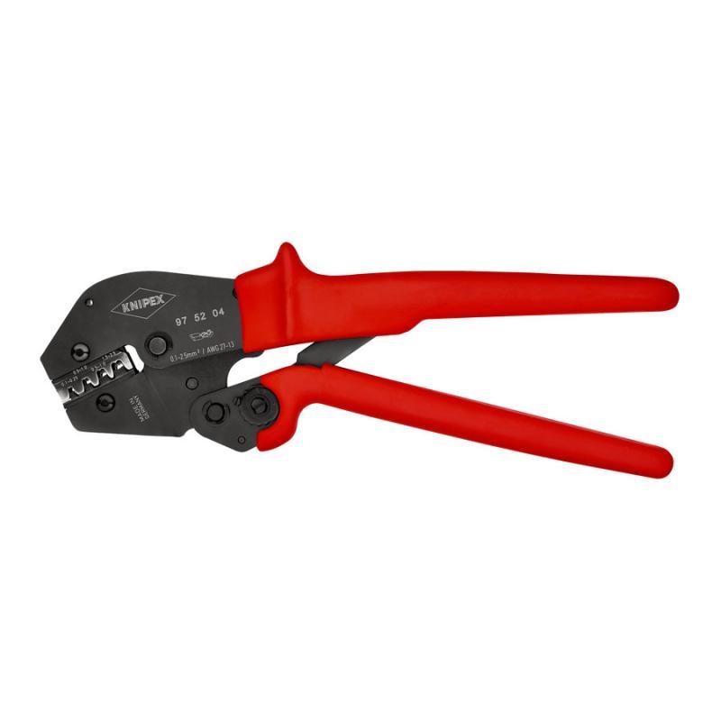 KNIPEX 97 52 04 Pinza per capicorda anche per impiego con due mani rivestiti in resina sintetica antiscivolo brunita 250 mm