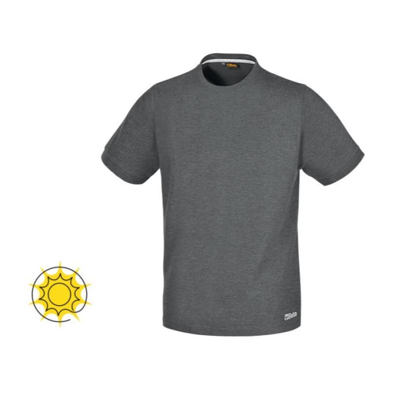 T-Shirt Work In Cotone Jersey 150 Gr, Grigio Melange 7553G Beta