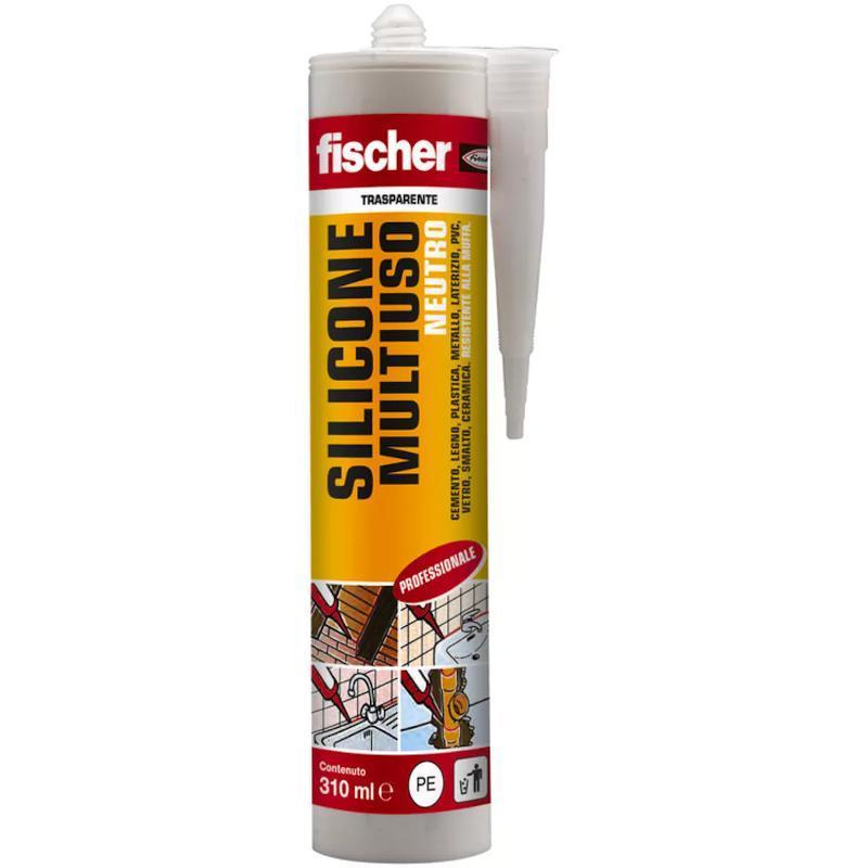 FISCHER SN Silicone Multiuso Neutro 310ml Trasparente