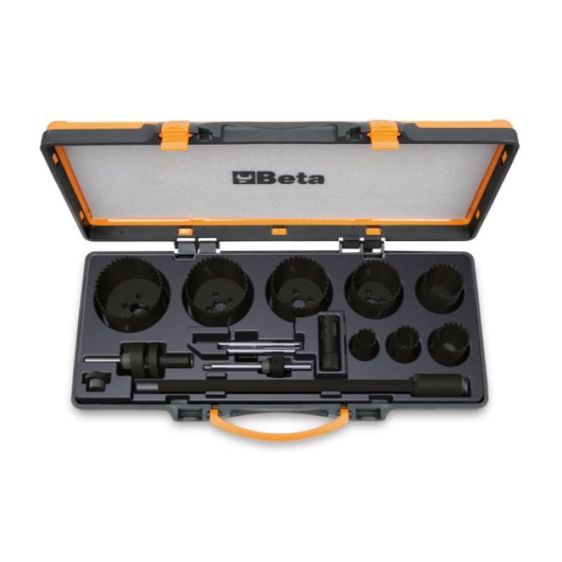 Assortimento Di Seghe A Tazza E Accessori Per Elettricisti In Cassetta Di Metallo 450/C15 Beta 004500313