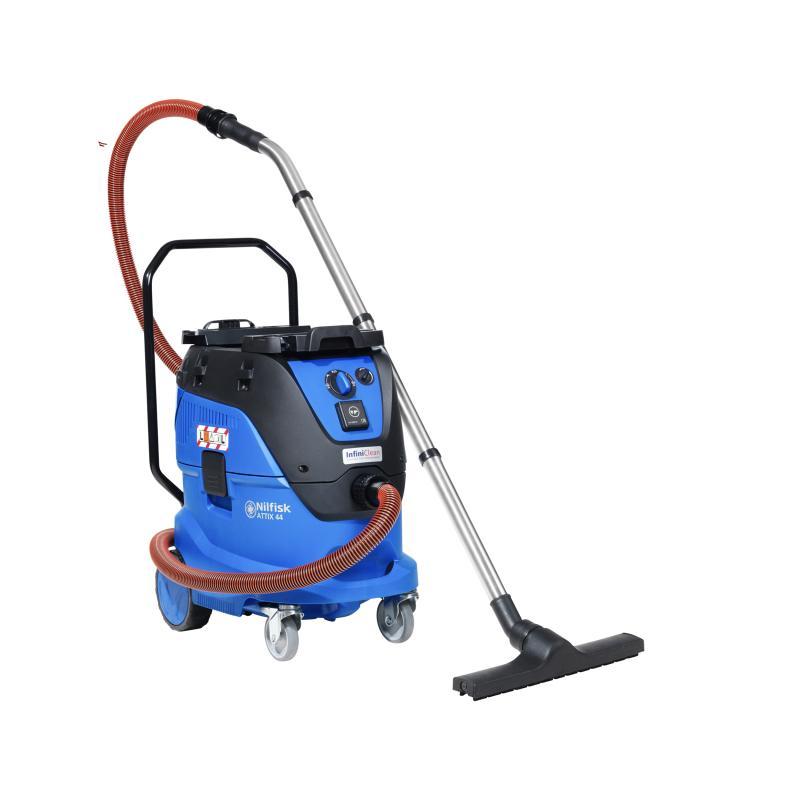 NILFISK ATTIX 33 e 44 - 2L Aspiratore Polveri In Classe L 230V 1400W — 42 / Con Maniglia di Trasporto