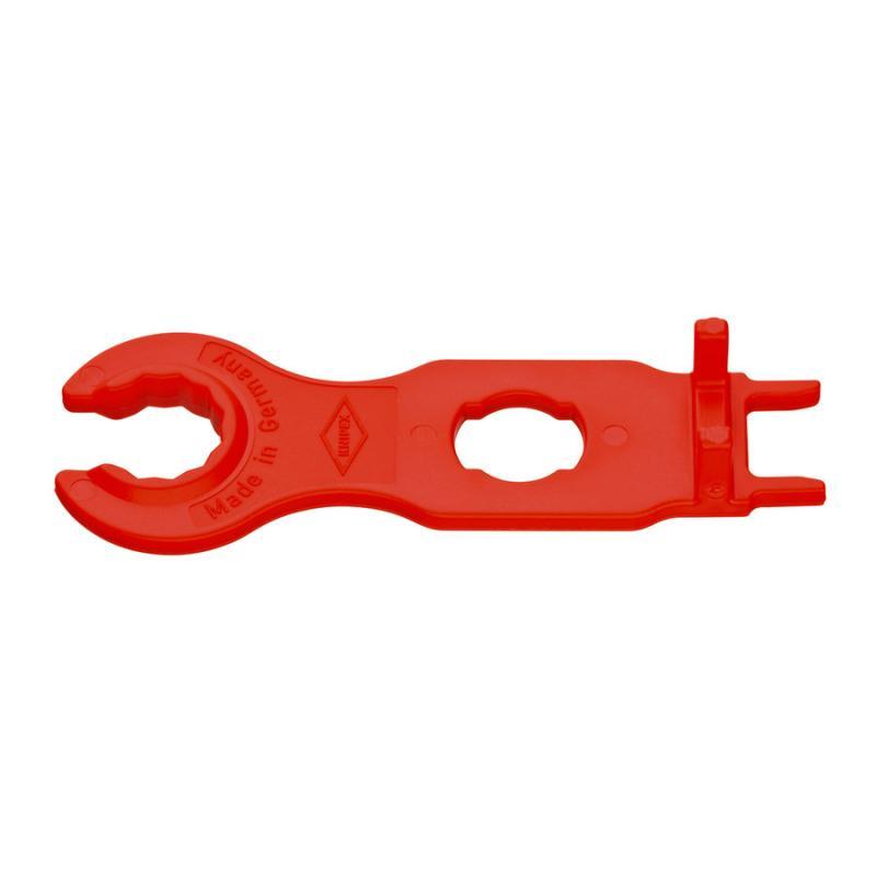 KNIPEX 97 49 66 2 Set di utensili di montaggio per connettori per cavi solari MC4® 115 mm