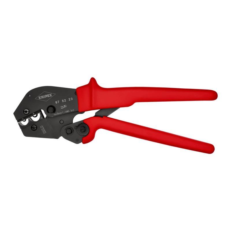 KNIPEX 97 52 23 Pinza per capicorda anche per impiego con due mani rivestiti in resina sintetica antiscivolo brunita 250 mm