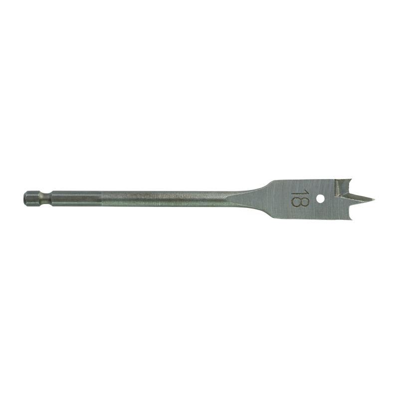 Mecchie Per Legno A Testa Piatta - Milwaukee — PUNTA A MECCHIA 18X160 MM