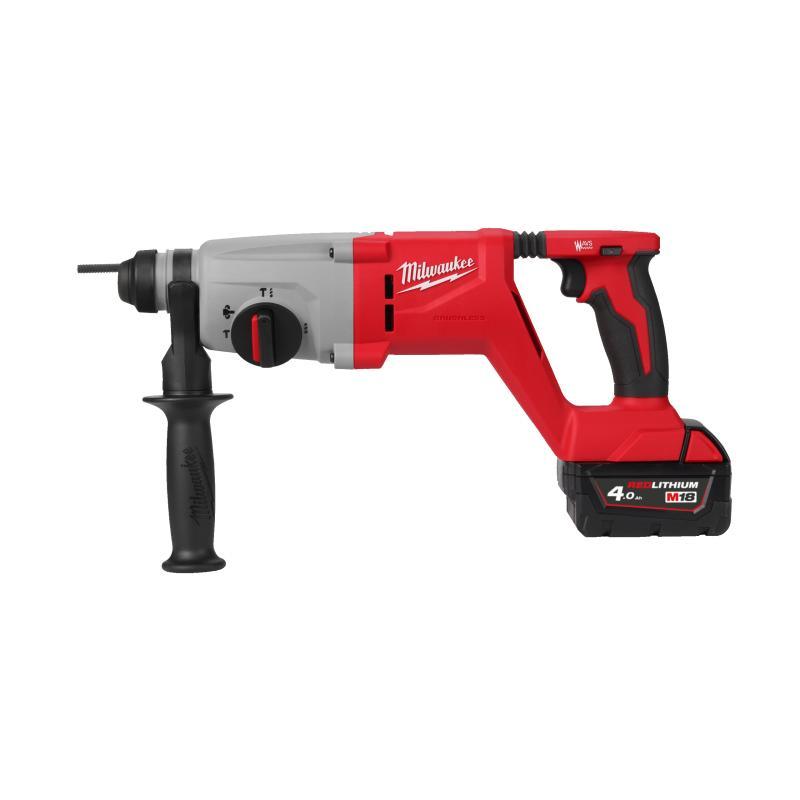 Tassellatore In Linea 18 Volt 26 Mm 4 Ah Brushless Valigetta Heavy Duty - M18 Blhacd26-402X - Milwaukee 4933492480