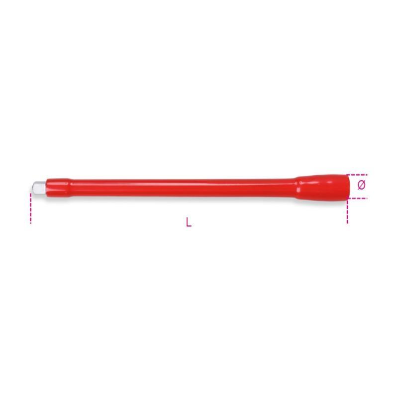 Prolunga Quadro Maschio E Femmina 3/8" 910MQ/22 Beta 009100805