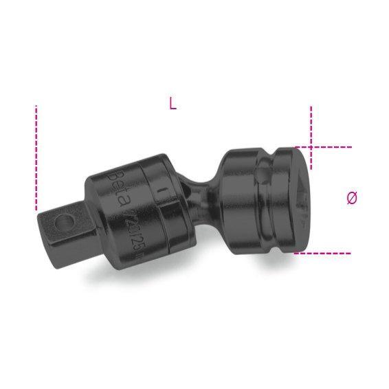 Snodo Macchina Con Attacchi Quadri Maschio E Femmina 1" Fosfatato 729/25 Beta 007290830