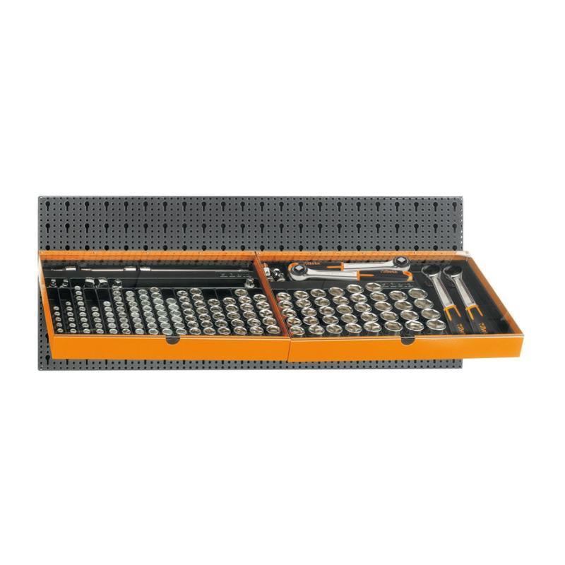 Assortimento 163 Utensili, Con Ganci Senza Pannello 6600 M/120 Beta 066000120