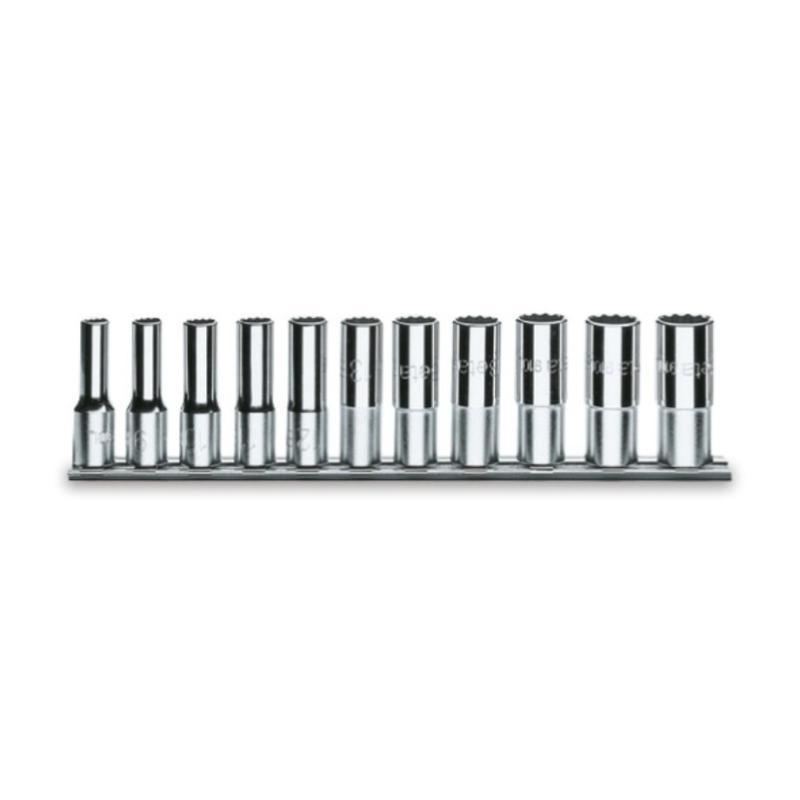 Serie Di 11 Chiavi A Bussola A Mano Lunghe Bocca Poligonale (Art. 920As/L) Su Supporto 920ASL/SB11 Beta 009200369