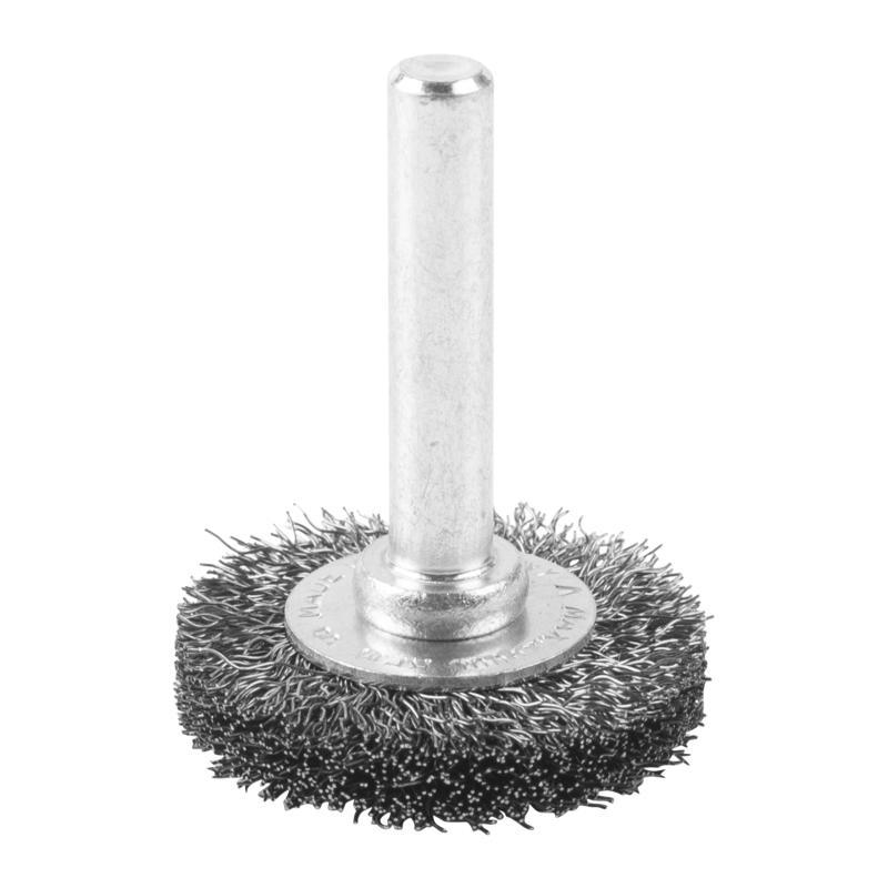 Spazzole Circolari Per Smerigliatrici Dritte Con Filo Ondulato - Milwaukee — SPAZ. CIRC DA 6MM 30X6MM ACC. INOX ONDUL. 0.2 MM - 3P