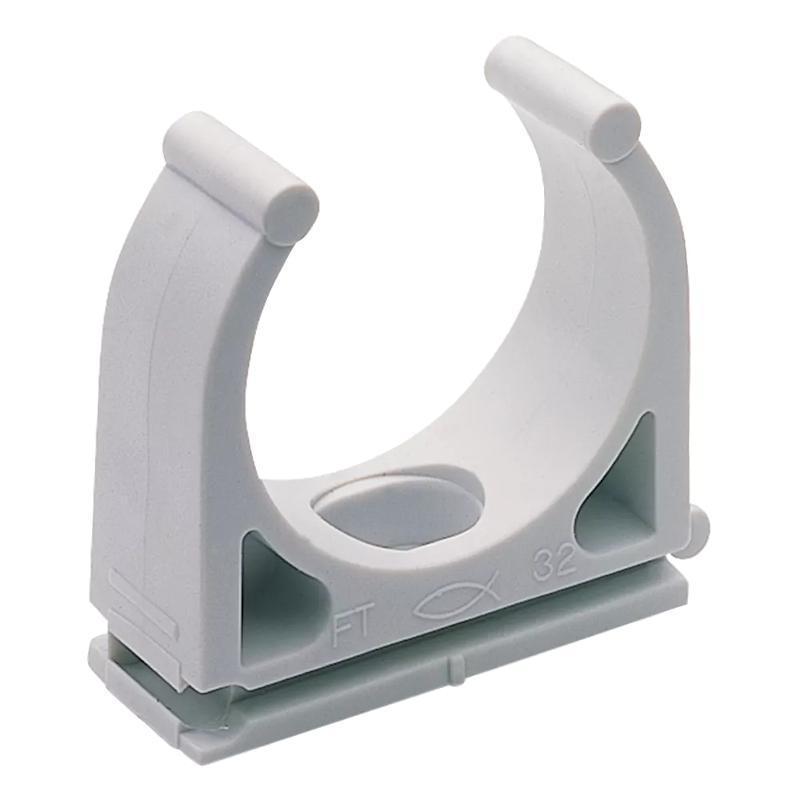FISCHER FT Clip Fissatubo Aperto In Nylon
