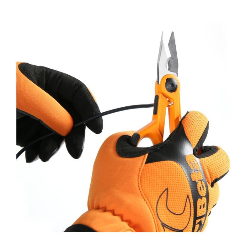 Forbici Per Elettricisti Lame Dritte In Acciaio Inossidabile Con Microdentatura, Gola Tranciacavo E Crimpatore Per Terminali A Tubetto. 1128FX Beta 011280090