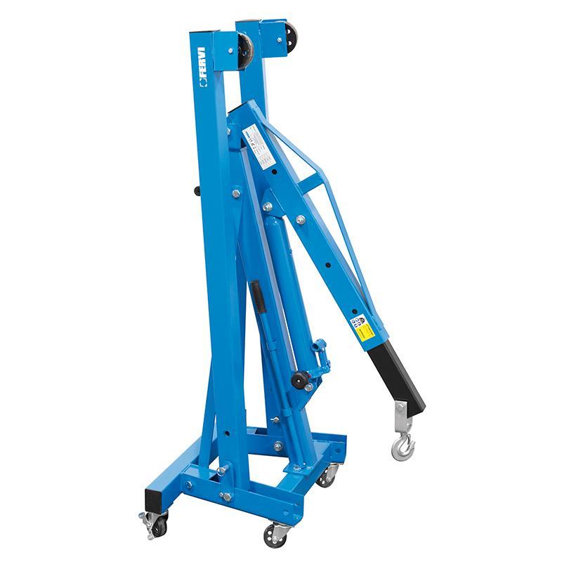 Gruetta Idraulica Pieghevole - Portata 2000 kg FERVI 0021/2