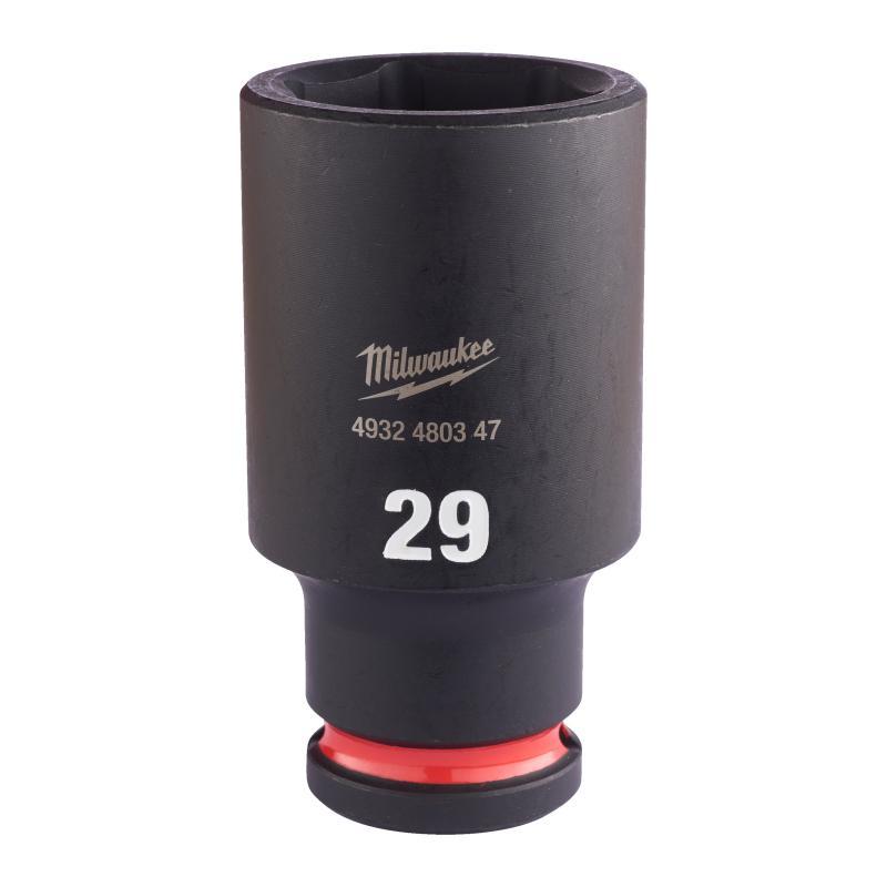 Shockwave Impact Duty Impact Sockets - Milwaukee — BUSSOLA A MACCHINA DA 1/2 29 mm - LUNGA