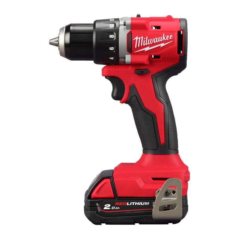 Trapano Compatto 18 Volt 2,0Ah Compact Brushless - M18 Blddrc-202C - Milwaukee 4933492833