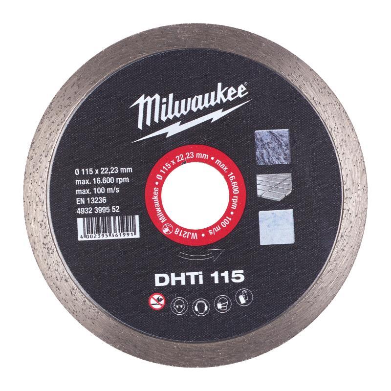 Disco Diamantato Dhti Ceramica - Milwaukee — DISCO DIAM. DHTi 115MM