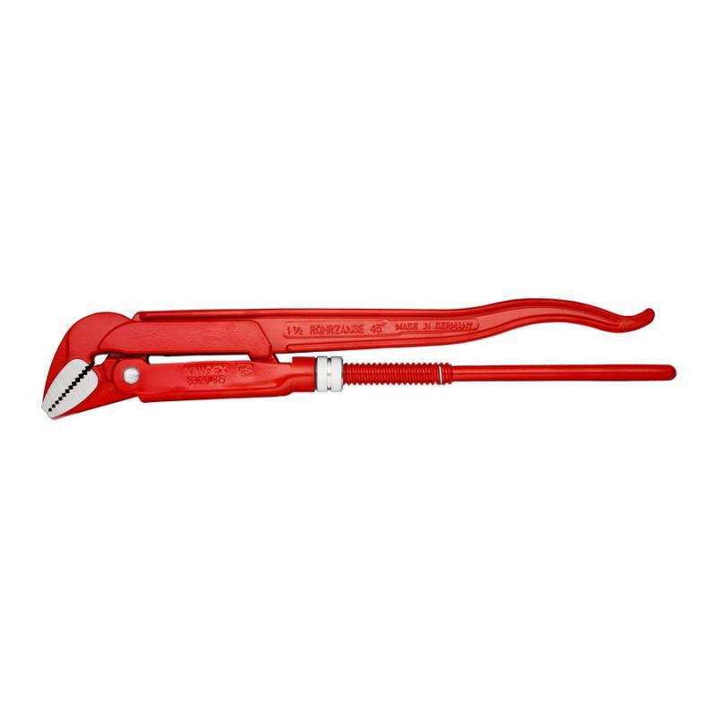 KNIPEX 83 20 015 Giratubi con ganasce a 45° rossa, verniciata a polvere 430 mm