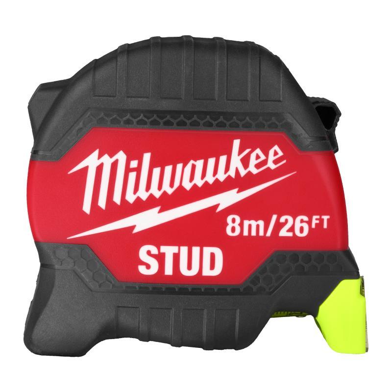 Flessometro Stud - Milwaukee — FLESSOMETRO STUD 8m/26ft (metric/imp.)