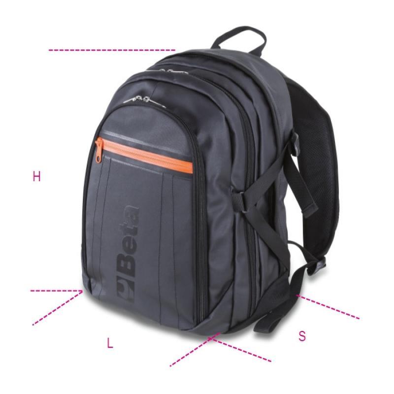 Zaino In Poliestere Spalmato/Poliestere Oxford 600D, Dimensioni 50X33X16 Cm 9541F BETACollection 095410011