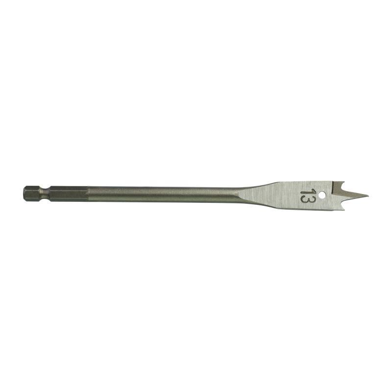 Mecchie Per Legno A Testa Piatta - Milwaukee — PUNTA A MECCHIA 13X160 MM