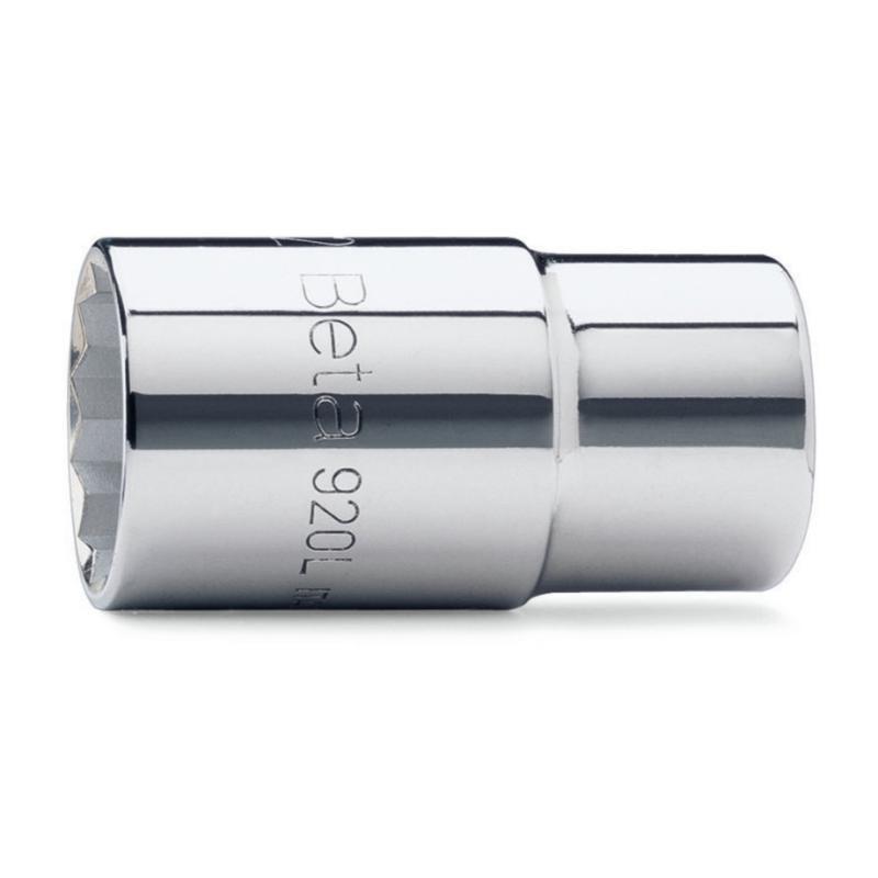 Chiavi A Bussola A Mano Con Attacco Quadro Femmina 1/2", Tipo Lungo Bocca Poligonale, Cromate 920BL Beta