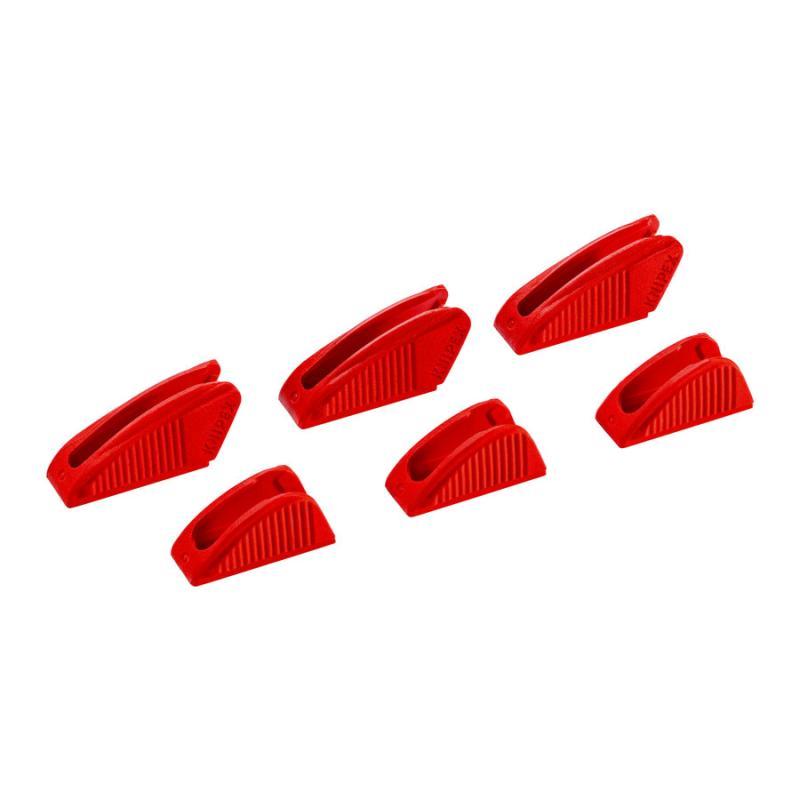 KNIPEX 86 09 250 V01 3 paia di ganasce protettive per tutte le 86 xx 250 (modelli a partire dal 2018) in blister