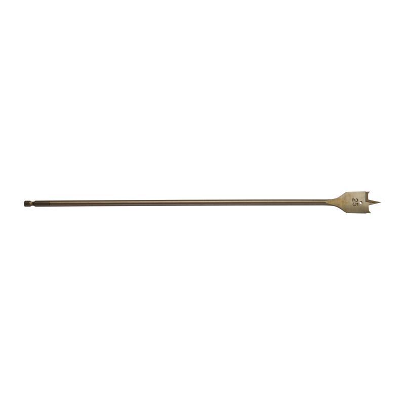 Mecchie Per Legno A Testa Piatta - Milwaukee — PUNTA A MECCHIA 25X400 MM