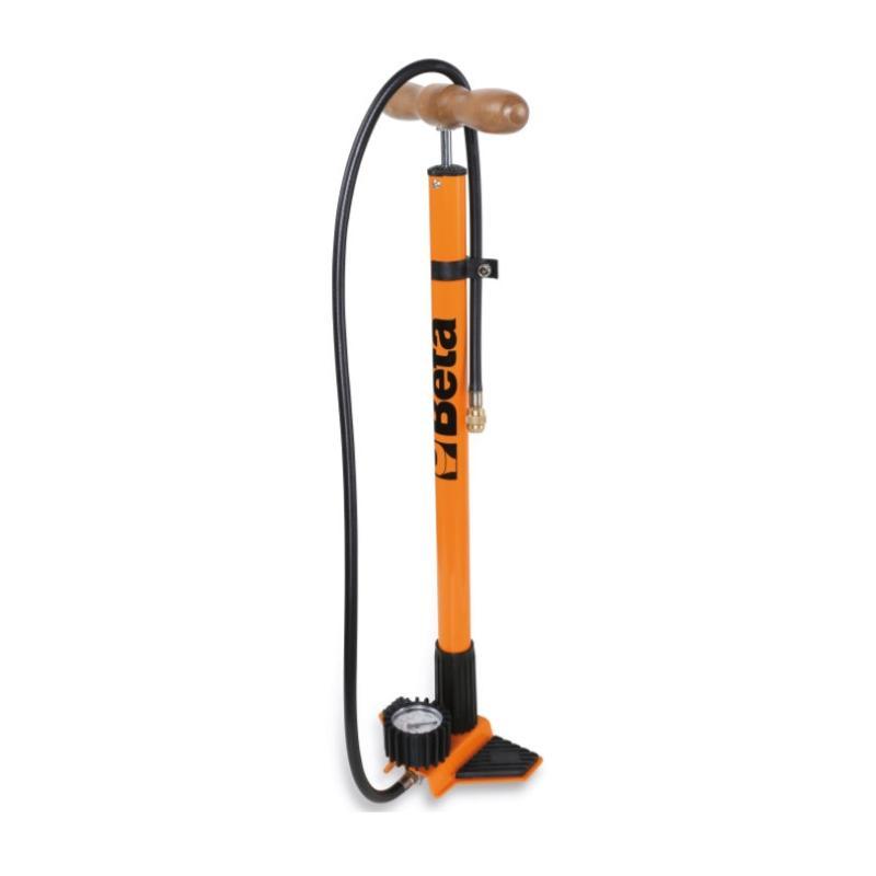 Pompa A Colonna Con Manometro Per Il Gonfiaggio Di Tutti I Tipi Di Bicicletta. 9597P BETACollection 095970100
