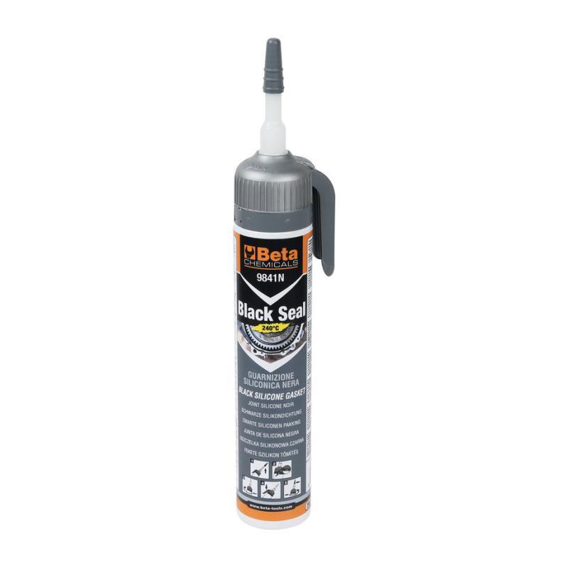 Guarnizione Siliconica Nera A Reticolazione Acetica 9841N P200 (1-2) BetaCHEMICALS 098410120